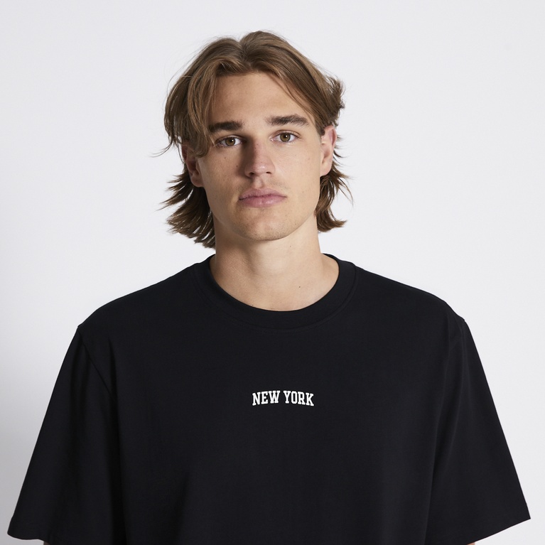 Printed tee "West" Black